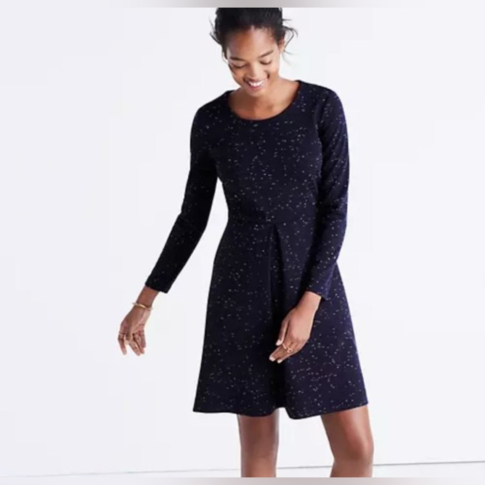 Madewell Concept Dress Style E6044 Navy